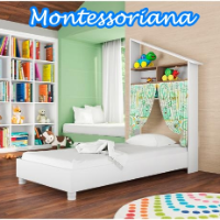Imagem do anúncio: Mini Cama Art In Móveis 70x150cm - Montessoriana