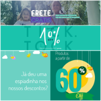 Imagem do anúncio: Moda Infantil com 60%OFF + 10%OFF Progressivo + Cupom de 10%OFF ☀ Lilica Ripilica, Tigor T. Tigre, Mineral Kids e Marisol ☀