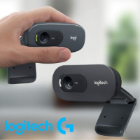 Imagem do anúncio: Webcam HD Logitech C270 com Microfone Embutido e 3 MP para Chamadas e Gravações em Vídeo Widescreen