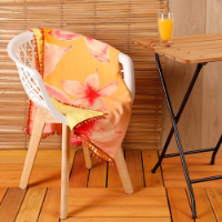 Imagem do anúncio: Canga Toalha Retangular 100x140cm Solar - Coleção Tarde de Verão - Casa e Conforto