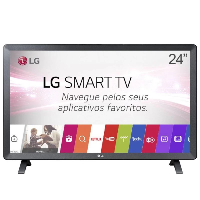 Imagem do anúncio: ⭐Frete Grátis Alguns Locais ▪Smart TV Monitor 24" LED LG24TL520S HD - Aplicativos youtube e netflix