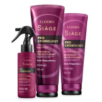 Imagem do anúncio: ⭐Frete Grátis ou Retire na Loja ▪Combo Siàge Pro Cronology Eudora: Shampoo + Condicionador + Leave In Memorizador