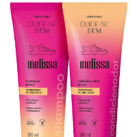Imagem do anúncio: ⭐Só hoje Frete Grátis no Aplicativo ▪Combo Cuide-se Bem Melissa: Shampoo 250ml + Condicionador 250ml