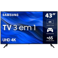 Imagem do anúncio: ⭐Frete Grátis Vários Locais ▪Smart TV Samsung 43" Gaming Hub UHD 4K Processador Crystal UN43CU7700GXZD