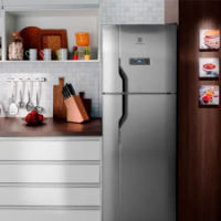 Imagem do anúncio: ▪Geladeira/Refrigerador Electrolux Frost Free Inox - Duplex 371L DFX41