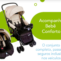 Imagem do anúncio: ⭐Retire Grátis na Loja ▪Carrinho de Bebê com Bebê Conforto Cosco - Travel System Reverse 0 a 15kg