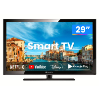 Imagem do anúncio: ▪Smart TV Buster, Led 29 Polegadas, HD Com Conversor Digital, Integrado Android, 2 HDMI, 2 USB, Wifi, Bivolt - Hbtv-29d07hd