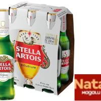 Imagem do anúncio: ⭐Retire Grátis na Loja ▪Cerveja Stella Artois Puro Malte - Premium American Lager 6 Unidades Long Neck 330ml