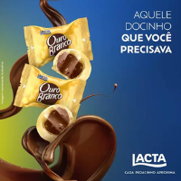 Imagem do anúncio: 🔥Baixou mais ⭐Frete Grátis ou Retire na Loja ▪Pacote de Bombom Chocolate Ouro Branco 1kg - Lacta