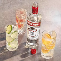 Imagem do anúncio: ▪Kit 2 Vodka Smirnoff 998ml Tri destilada Original